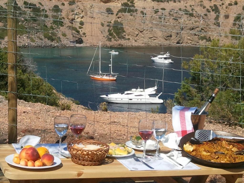 Hostal Cala Boix Es Canar (Ibiza) Exterior foto